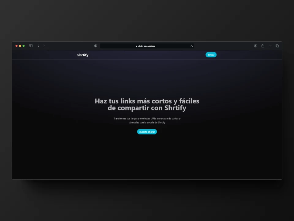 Project Shrtify